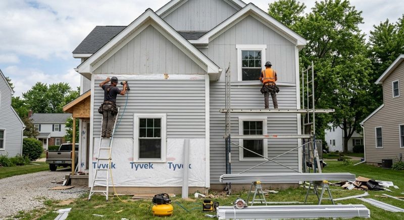 Damaged Siding Replacement in West Hartford, CT