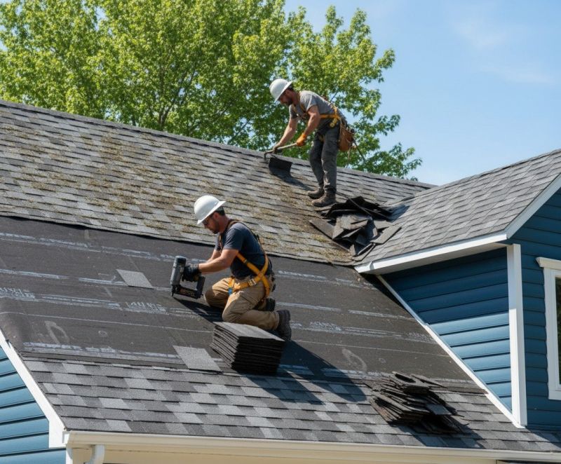 Asphalt Roof Replacement in Fredericksburg, VA
