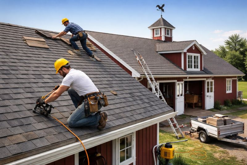 Barn Roof Installation in Fredericksburg, VA