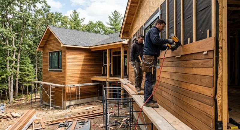 Barn Wood Siding Installation in Stamford, CT