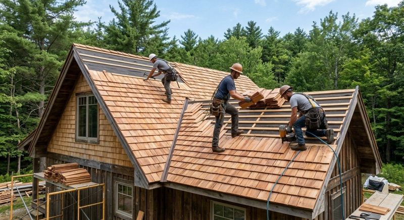Cedar Roof Installation in Alexandria, VA
