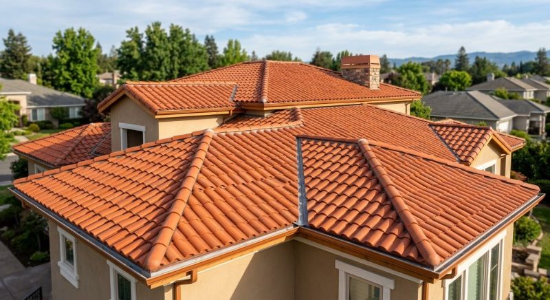 Clay Tile Roofing Installation in Fredericksburg, VA