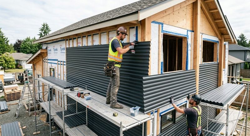 Corrugated Siding Installation in Fairfield County, CT
