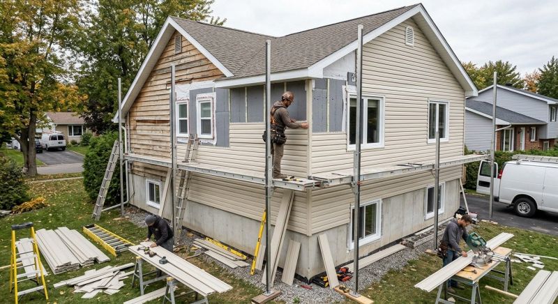 Dutch Lap Siding Installation in West Hartford, CT