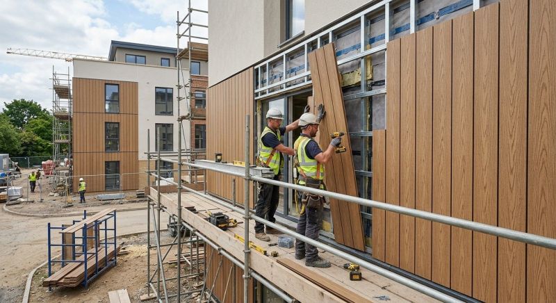 Facade Cladding Installation in Stamford, CT