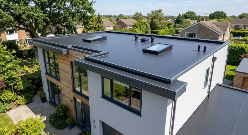 Flat Roof Construction in Naperville, IL
