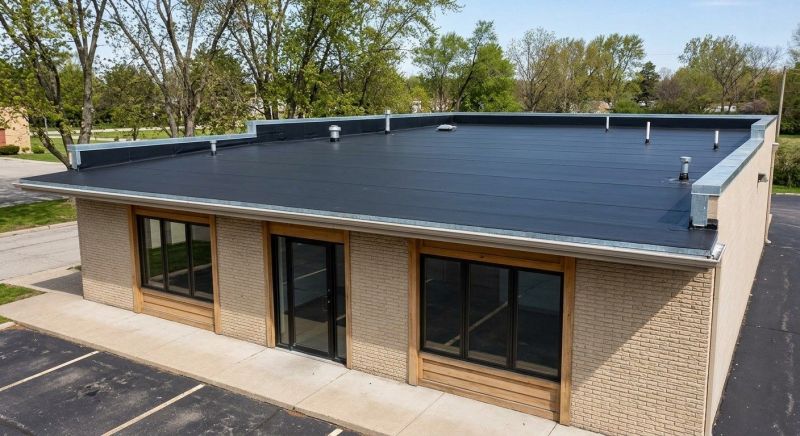 Flat Roof Installation in Fredericksburg, VA