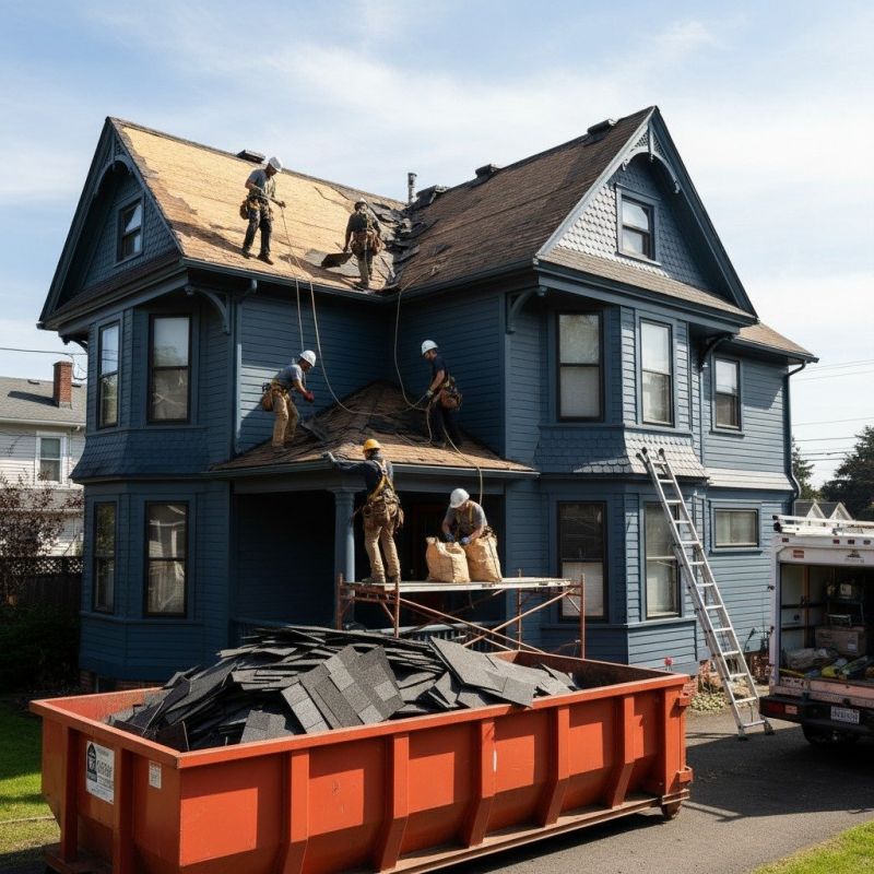 Leaky Roof Replacement in Framingham, MA