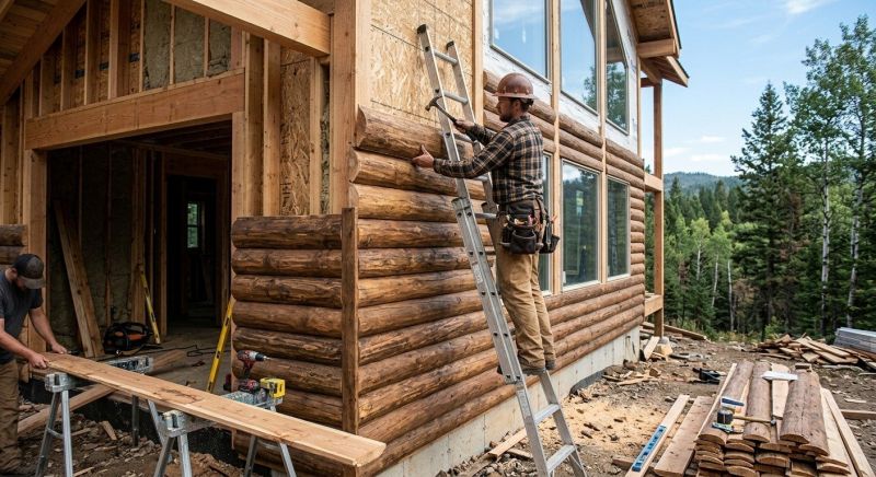 Log Home Siding Installation in Fairfield County, CT