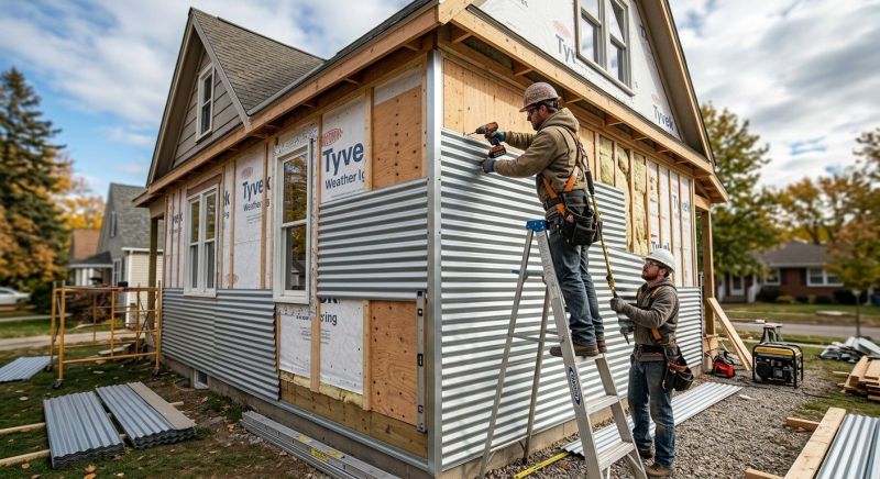 Sheet Metal Siding Replacement in Stamford, CT