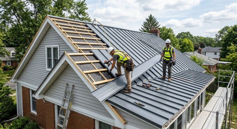 Sheet Roofing Installation in Fredericksburg, VA