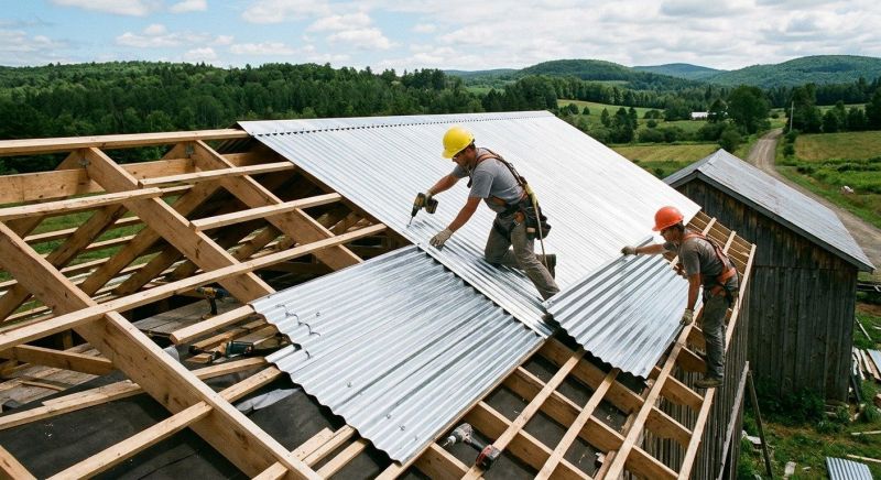 Steel Roof Installation in Alexandria, VA