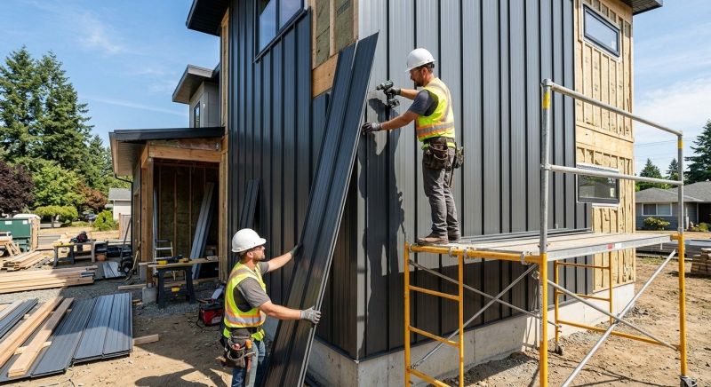 Tin Siding Installation in Boston, MA